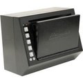 Homak Manufacturing Homak Electronic Lock Pistol Box HS10036684 - 10" x 5-1/2" x 7-1/2", Black HS10036684